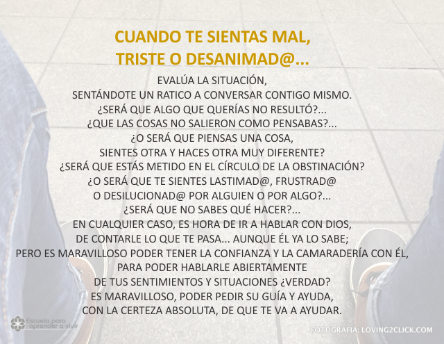 Cuando te sientas mal triste... O desanimad@ Diciembre 14 de 2009